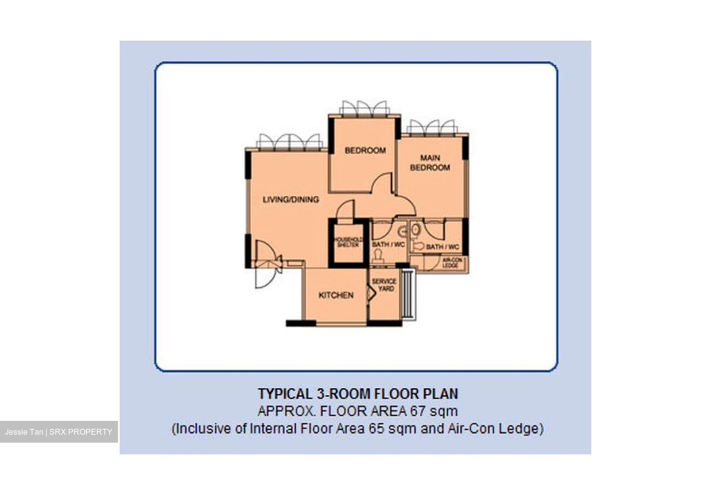 Blk 661A Waterway Sundew (Punggol), HDB 3 Rooms #603231741